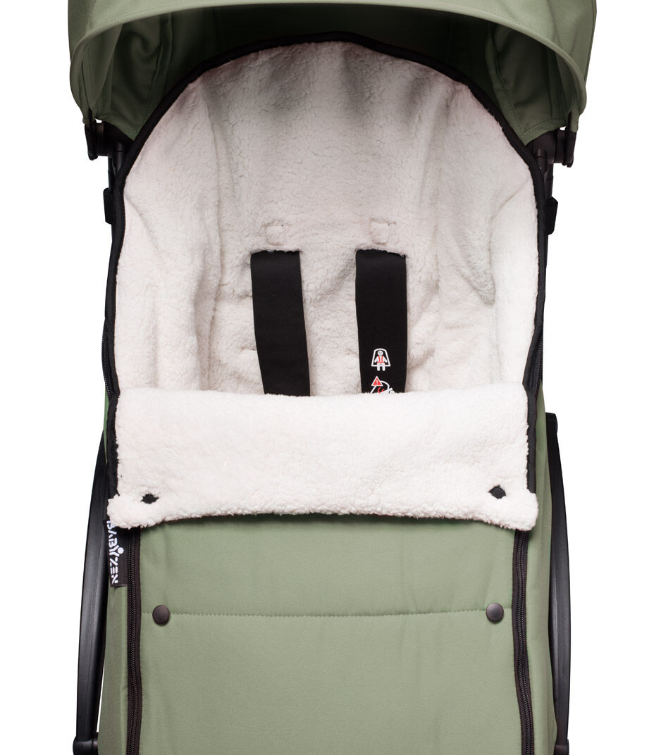 YOYO footmuff, Olive, mainview galery image 5
